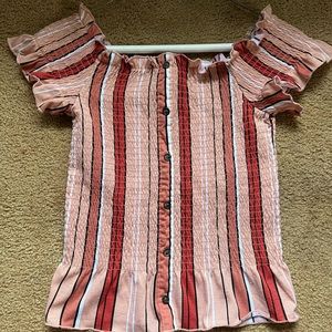 Pink Striped T-Shirt